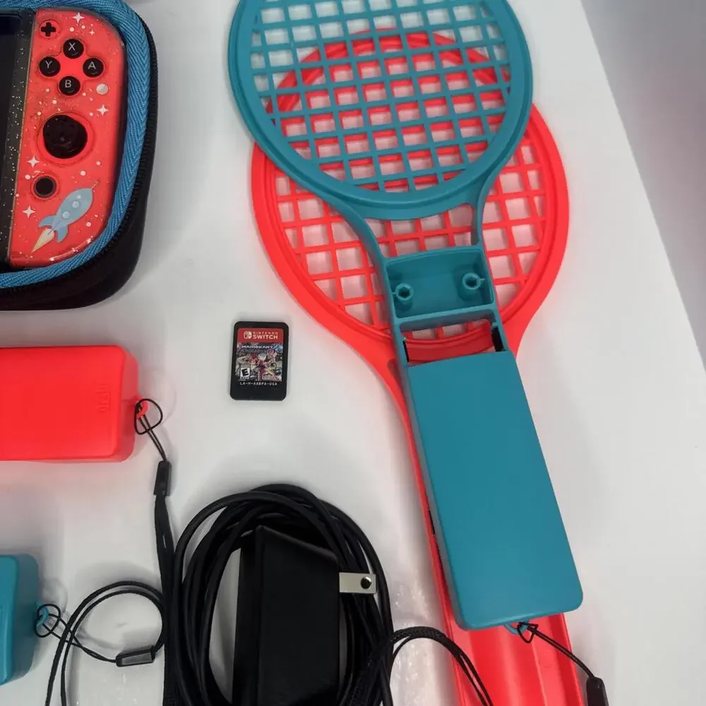 Nintendo Switch 32GB Gray Console with Neon Red and Neon Blue Joy-Con A1-01